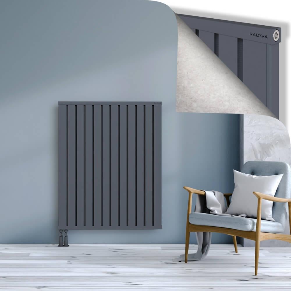 OBI Dekoratif Alüminyum Radyatör 1200x964 Antrasit