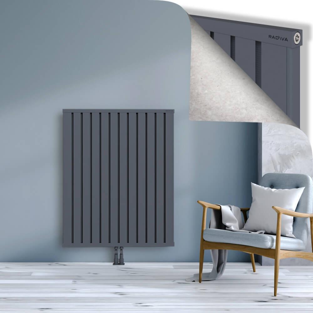 OBI Dekoratif Alüminyum Radyatör 1200x964 Antrasit