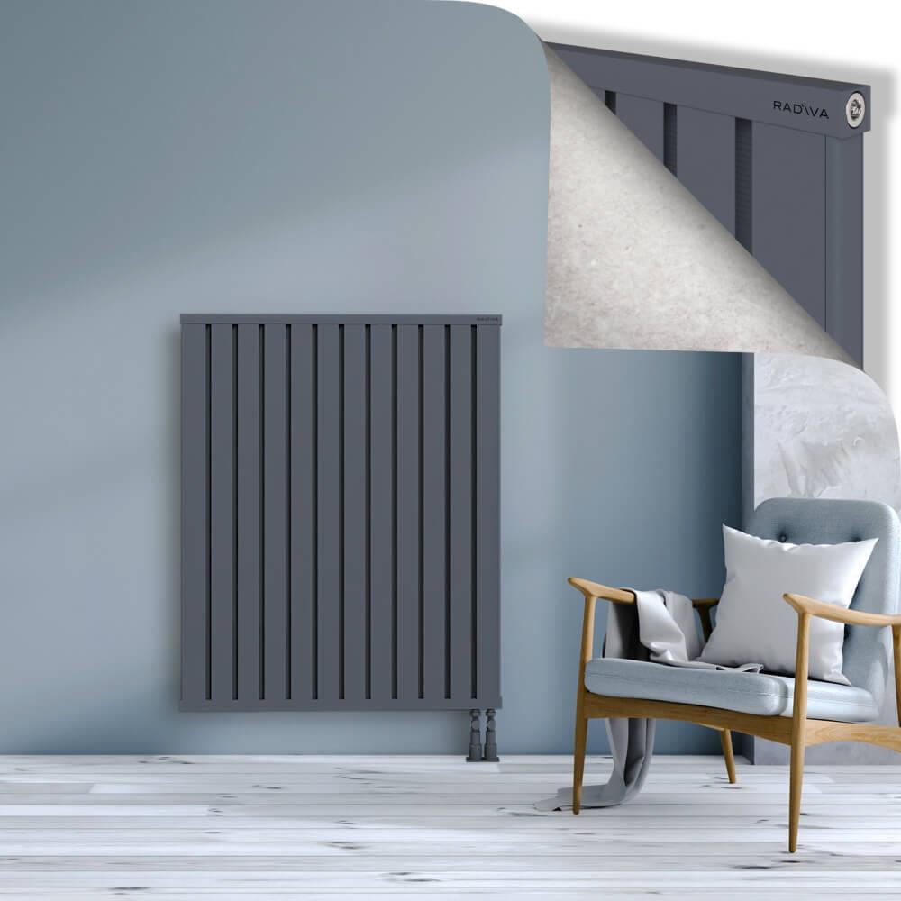 OBI Dekoratif Alüminyum Radyatör 1200x964 Antrasit