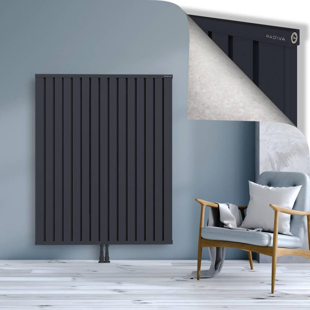 OBI Dekoratif Alüminyum Radyatör 1500x1204 Koyu Antrasit