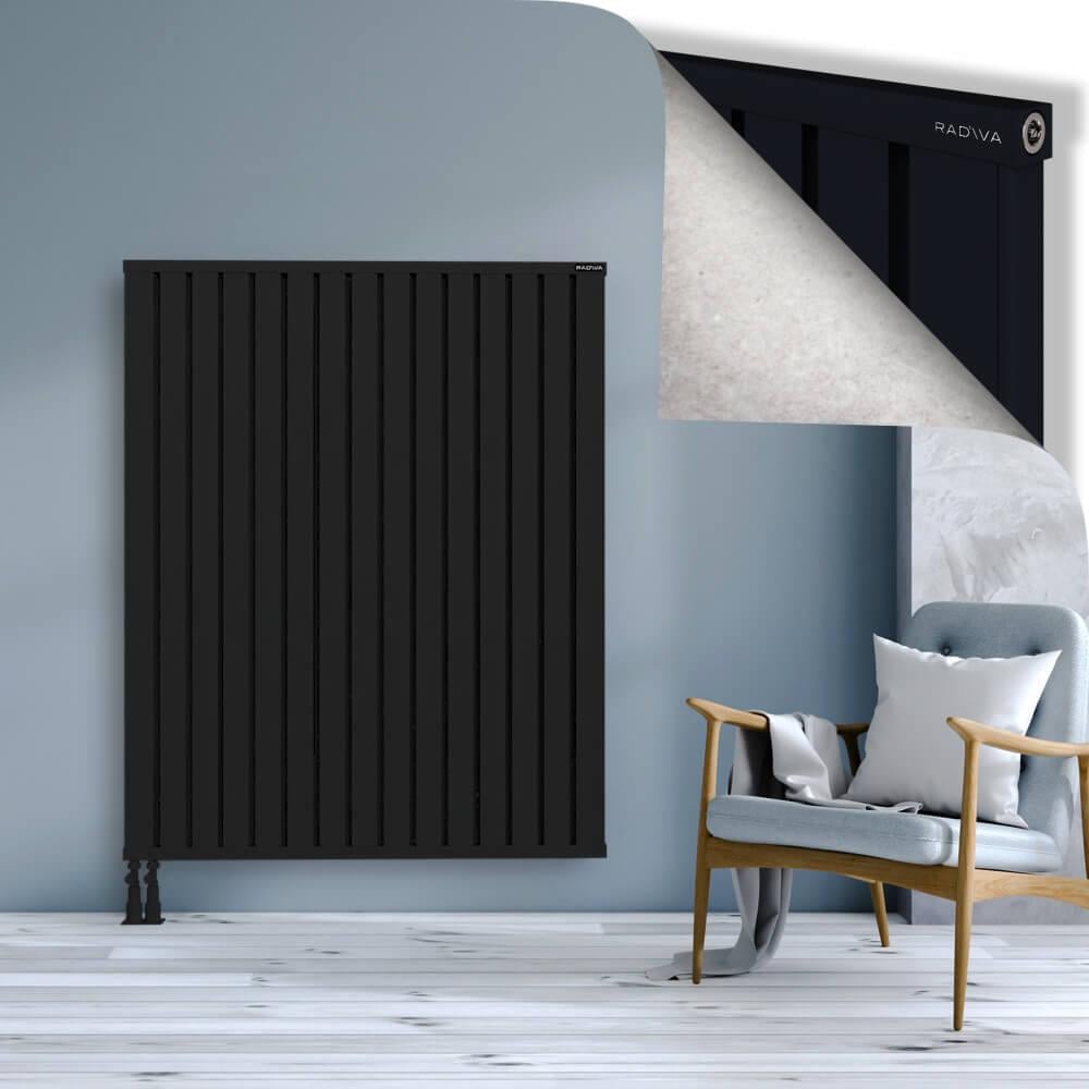 OBI Dekoratif Alüminyum Radyatör 1500x1204 Siyah