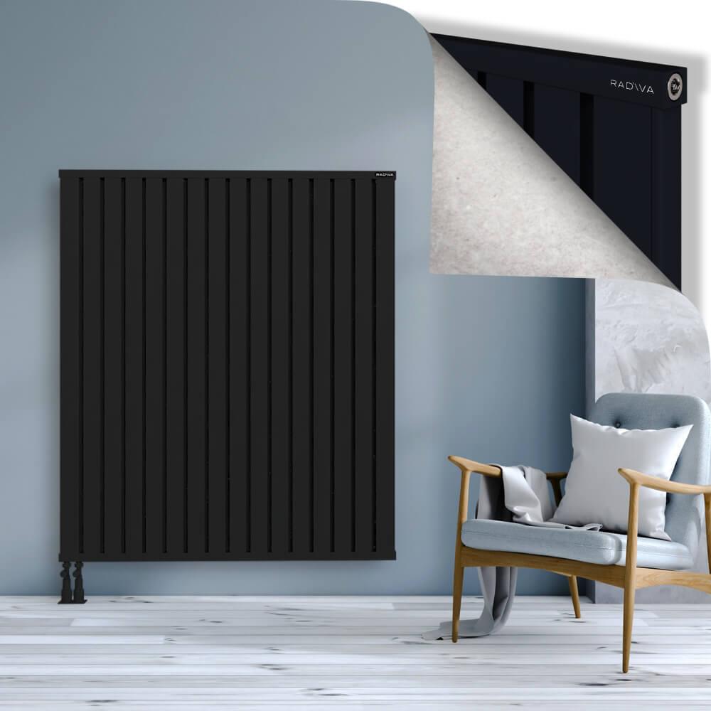 OBI Dekoratif Alüminyum Radyatör 1500x1284 Siyah