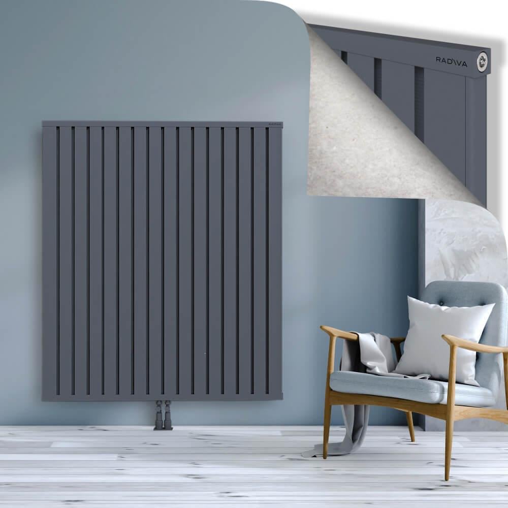 OBI Dekoratif Alüminyum Radyatör 1500x1284 Antrasit