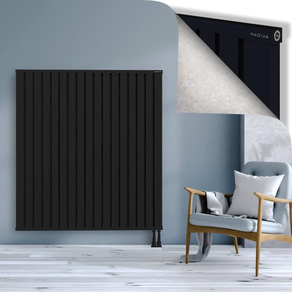 OBI Dekoratif Alüminyum Radyatör 1500x1364 Siyah