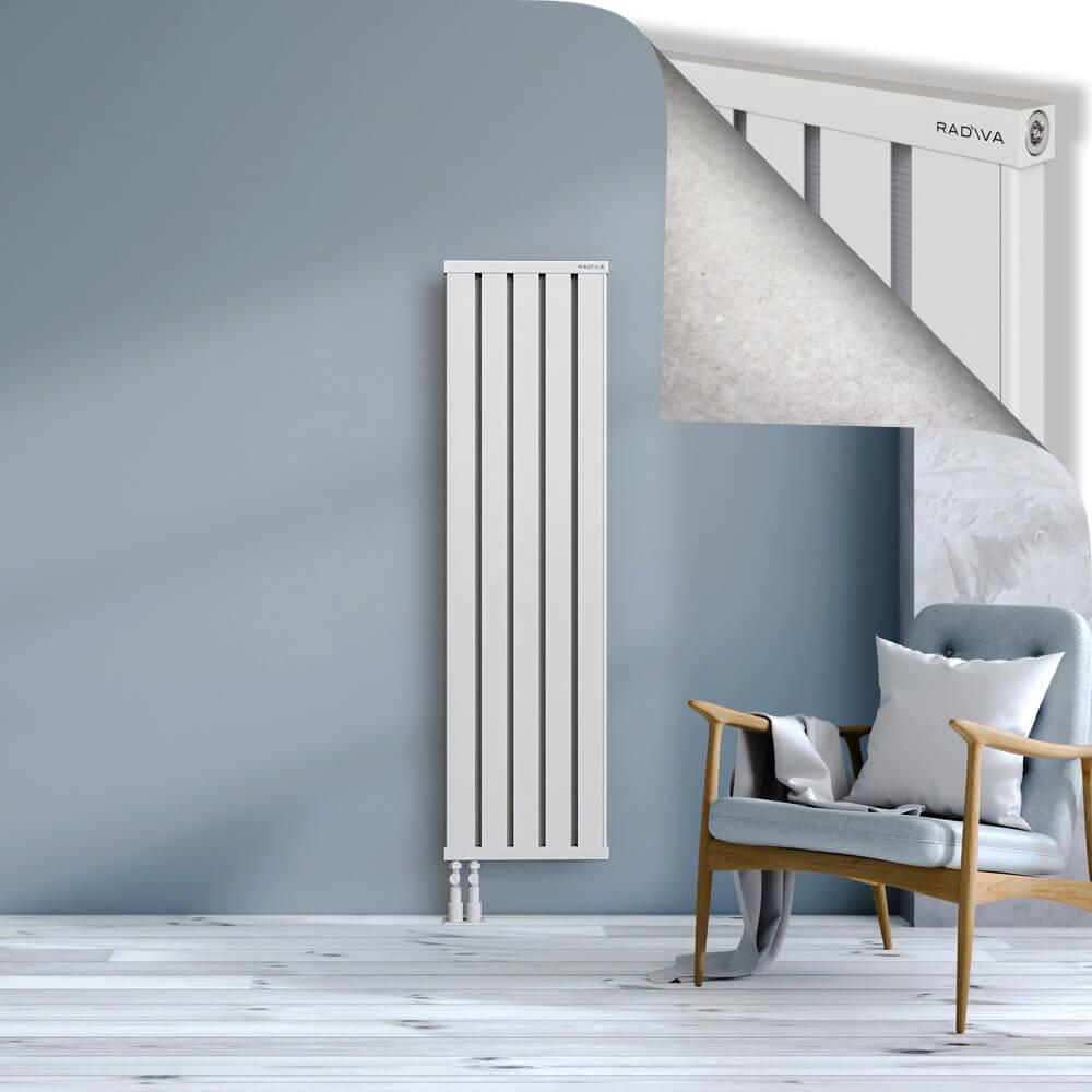 OBI Dekoratif Alüminyum Radyatör 1500x404 Beyaz