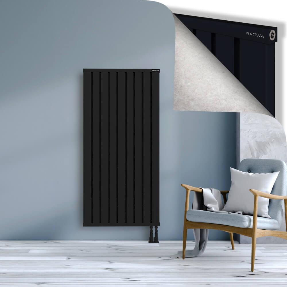 OBI Dekoratif Alüminyum Radyatör 1500x724 Siyah