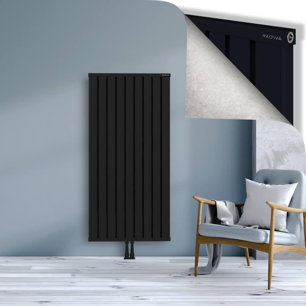 OBI Dekoratif Alüminyum Radyatör 1500x724 Siyah