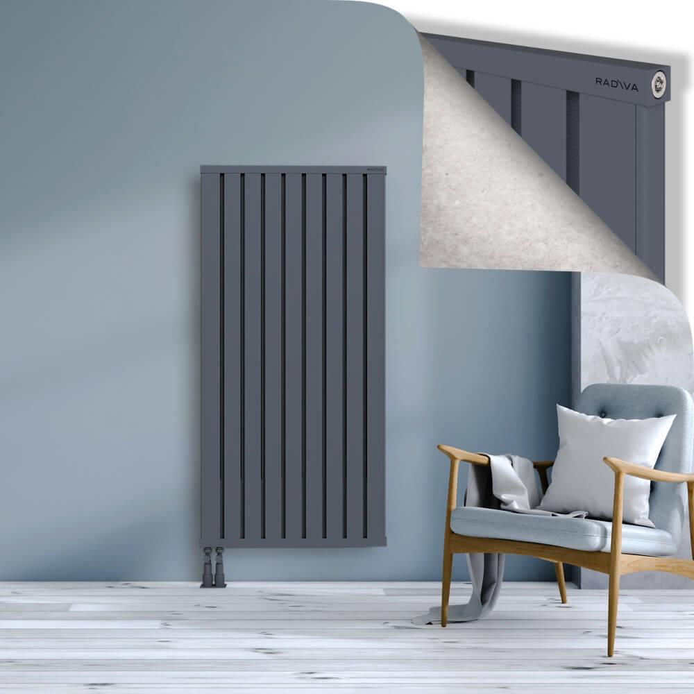OBI Dekoratif Alüminyum Radyatör 1500x724 Antrasit