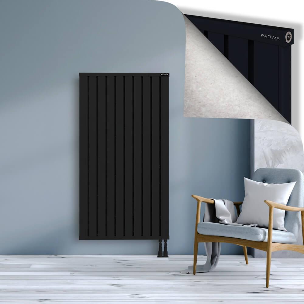OBI Dekoratif Alüminyum Radyatör 1500x804 Siyah