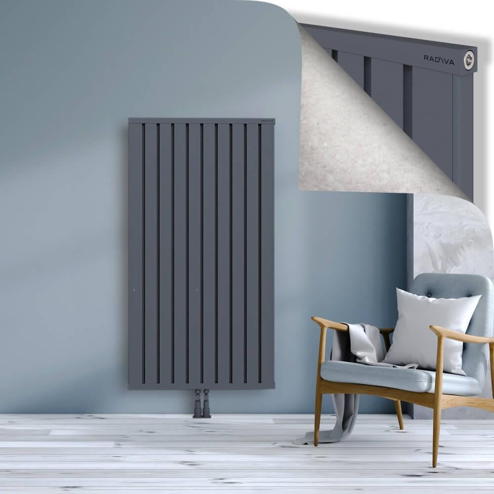 OBI Dekoratif Alüminyum Radyatör 1500x804 Antrasit
