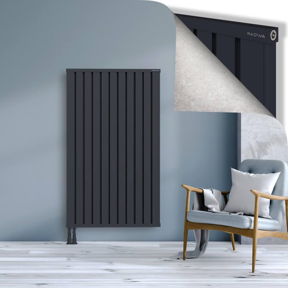 OBI Dekoratif Alüminyum Radyatör 1500x884 Koyu Antrasit