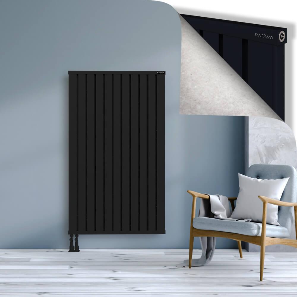 OBI Dekoratif Alüminyum Radyatör 1500x884 Siyah