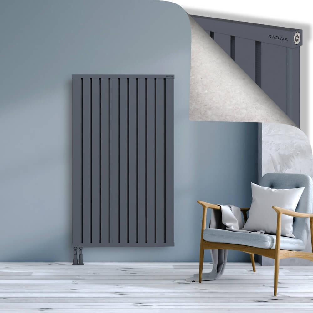 OBI Dekoratif Alüminyum Radyatör 1500x884 Antrasit