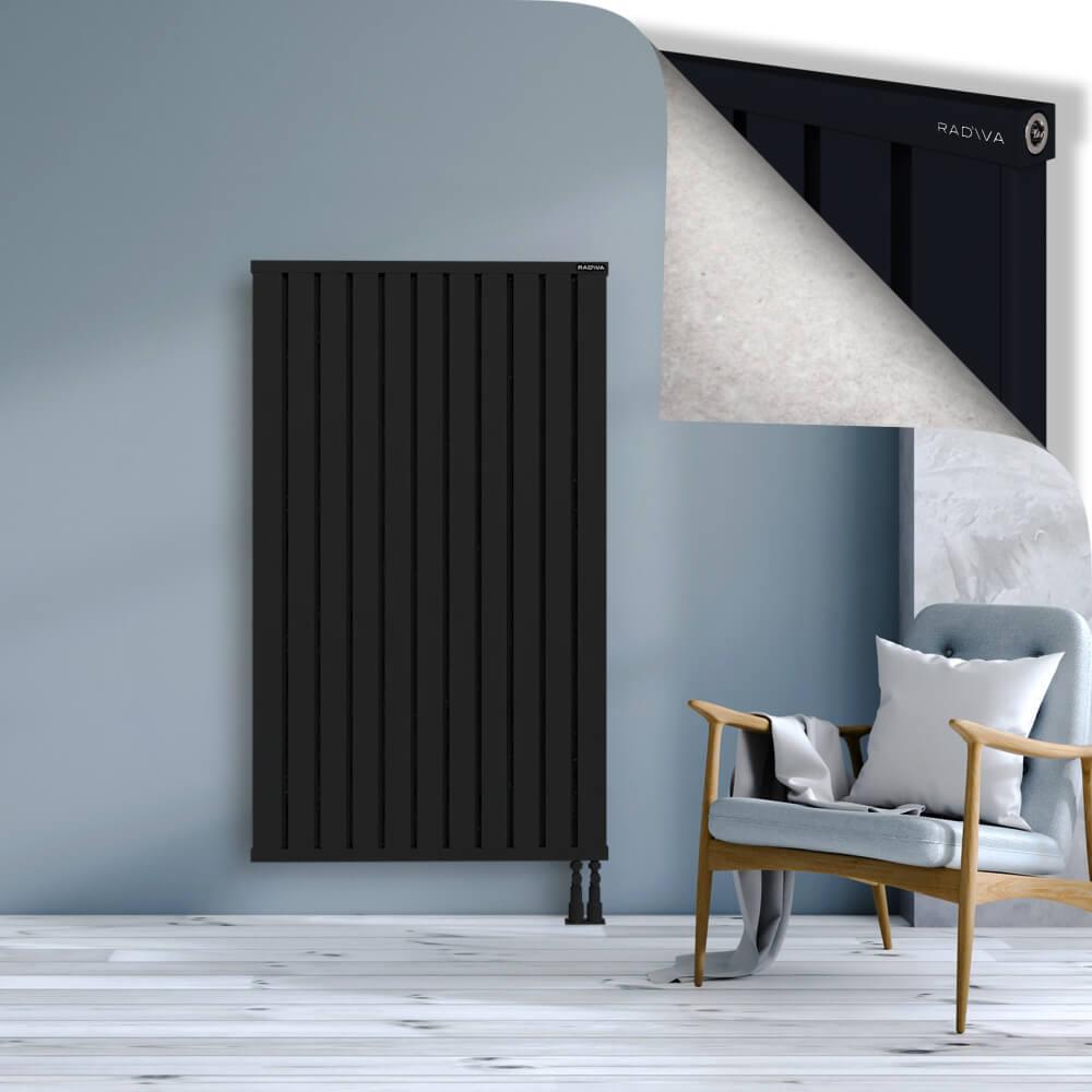 OBI Dekoratif Alüminyum Radyatör 1500x884 Siyah