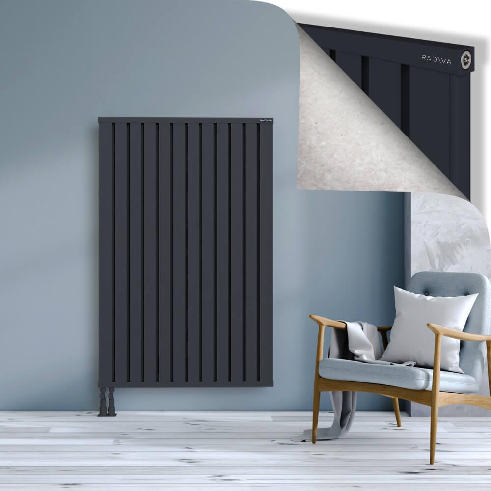 OBI Dekoratif Alüminyum Radyatör 1500x964 Koyu Antrasit