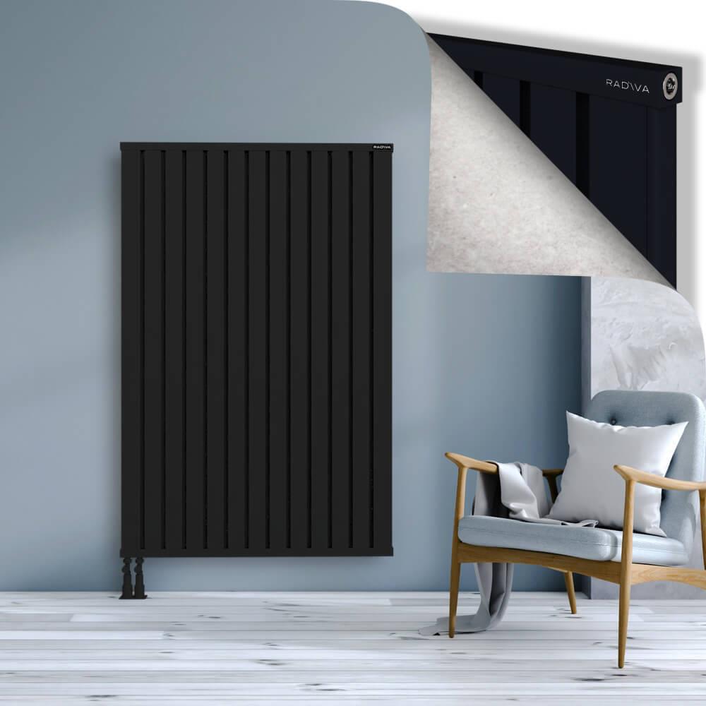 OBI Dekoratif Alüminyum Radyatör 1600x1044 Siyah
