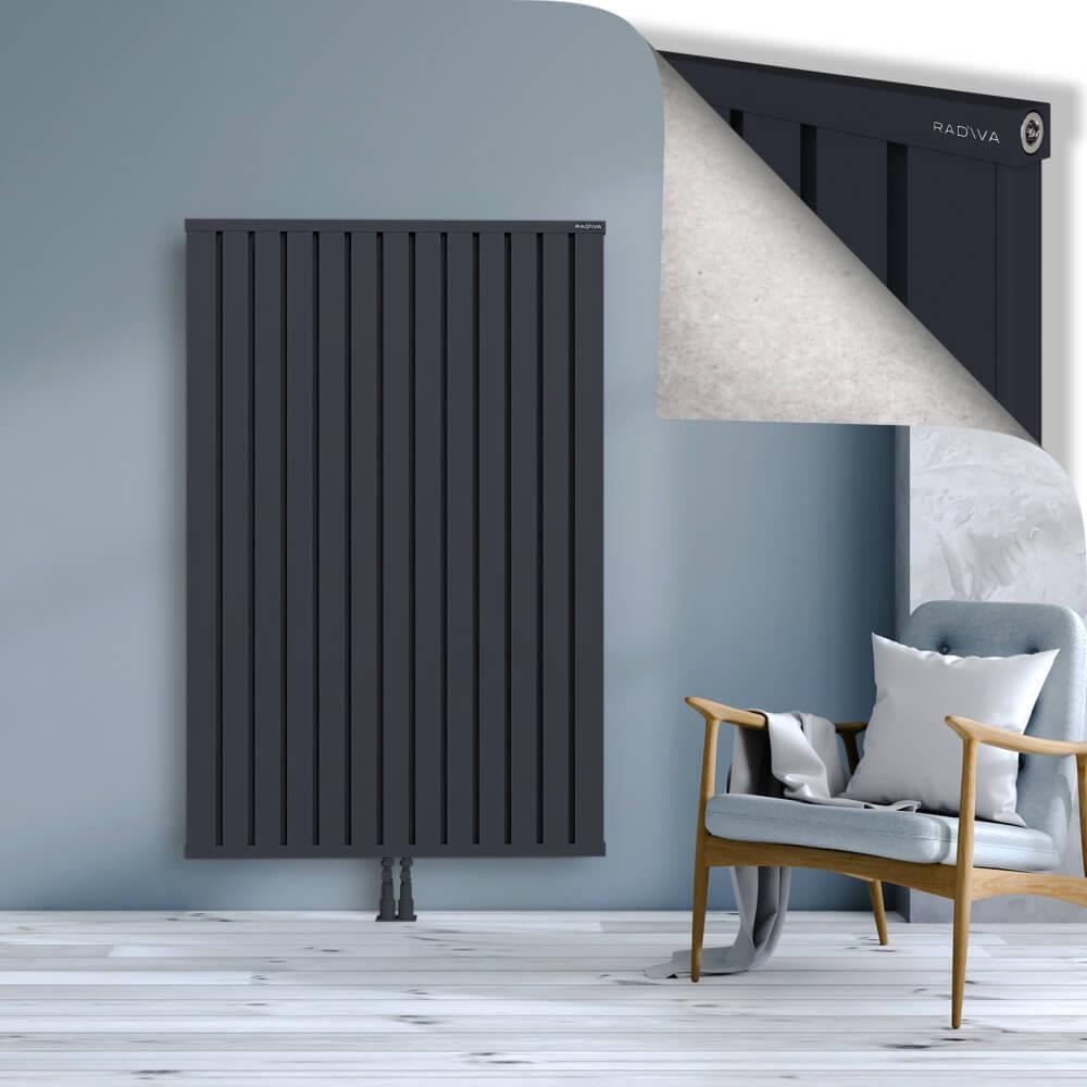 OBI Dekoratif Alüminyum Radyatör 1600x1044 Koyu Antrasit