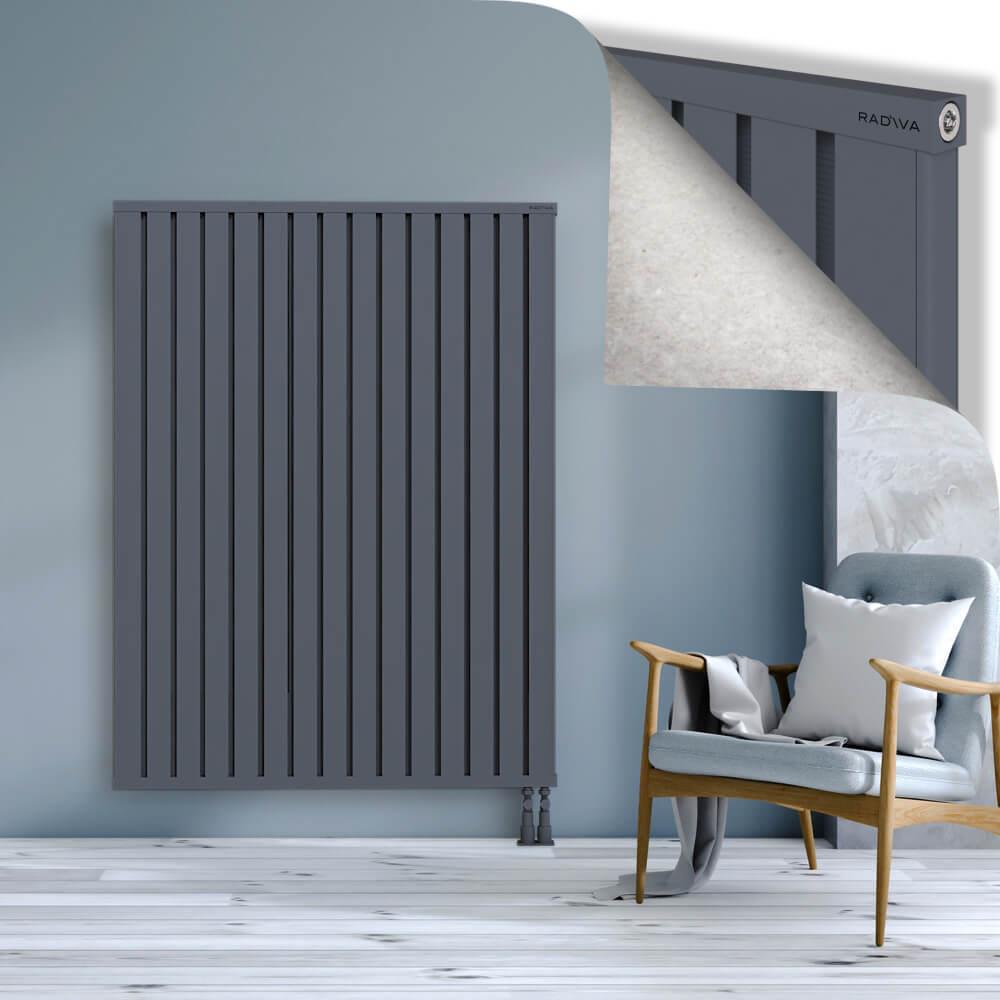 OBI Dekoratif Alüminyum Radyatör 1600x1204 Antrasit