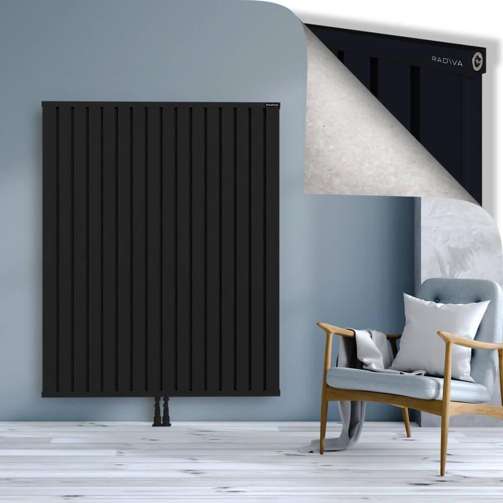 OBI Dekoratif Alüminyum Radyatör 1600x1284 Siyah