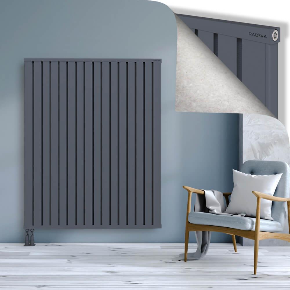 OBI Dekoratif Alüminyum Radyatör 1600x1284 Antrasit