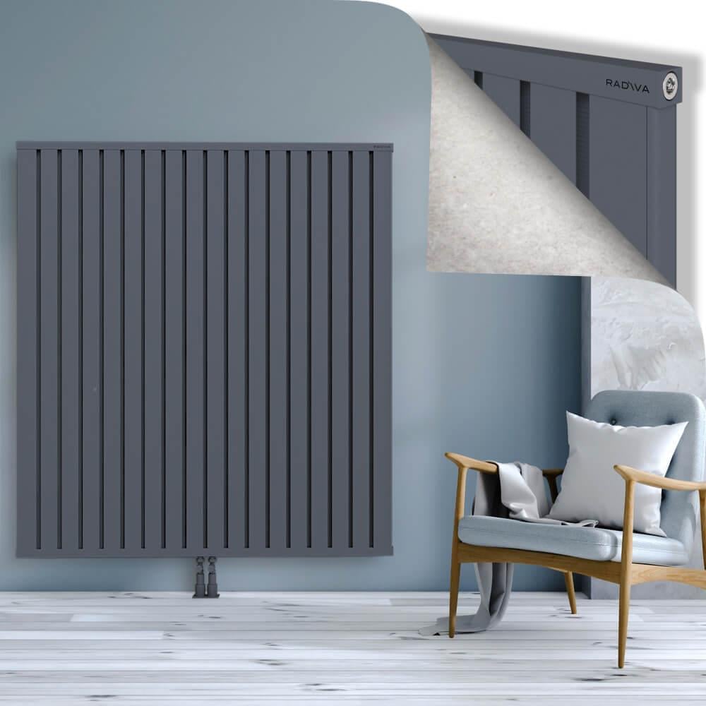 OBI Dekoratif Alüminyum Radyatör 1600x1444 Antrasit