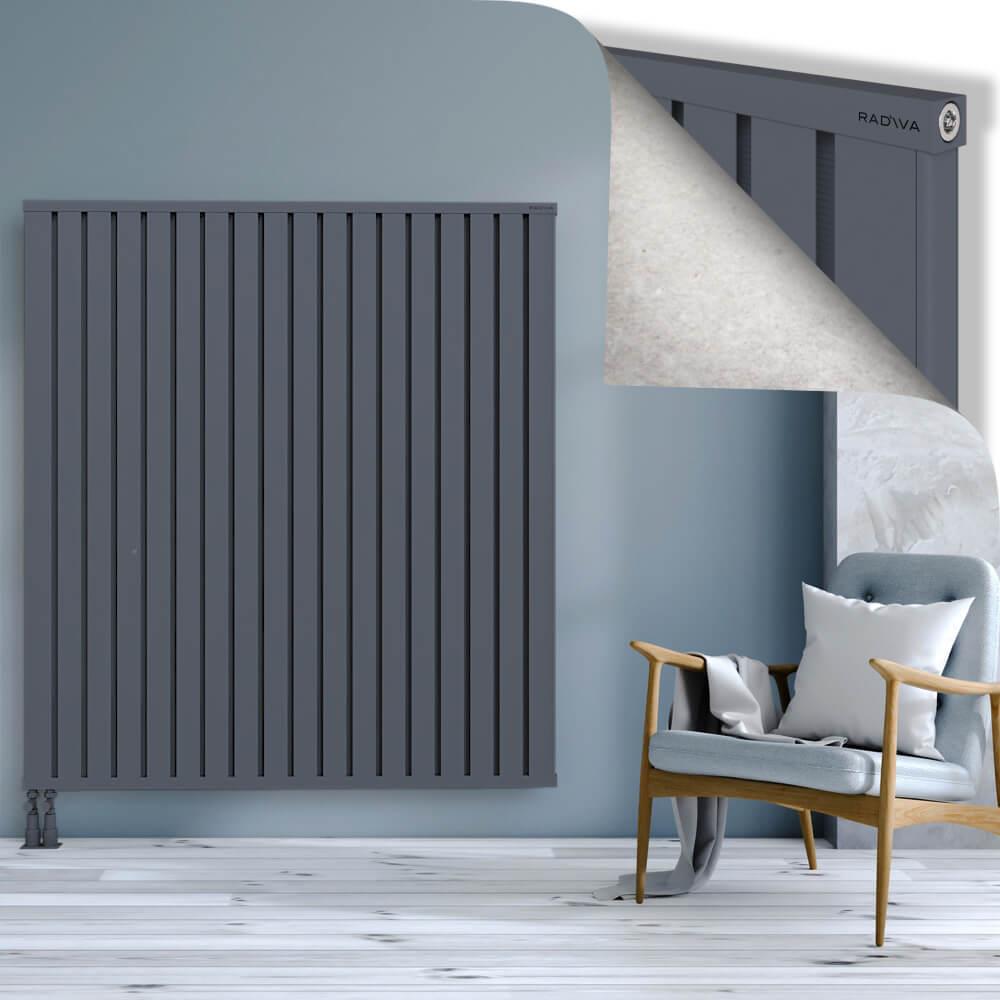 OBI Dekoratif Alüminyum Radyatör 1600x1444 Antrasit