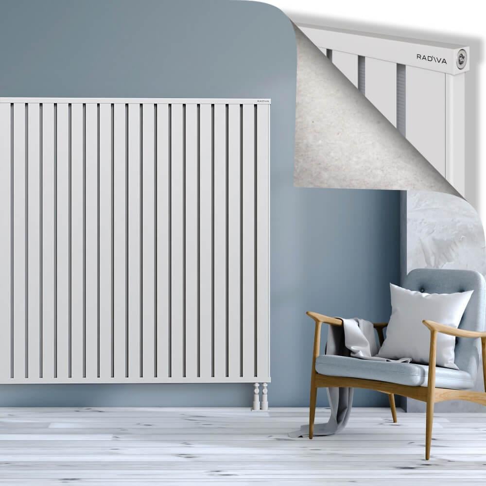 OBI Dekoratif Alüminyum Radyatör 1600x1844 Beyaz