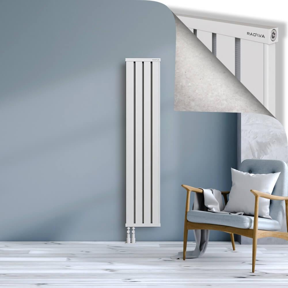 OBI Dekoratif Alüminyum Radyatör 1600x324 Beyaz