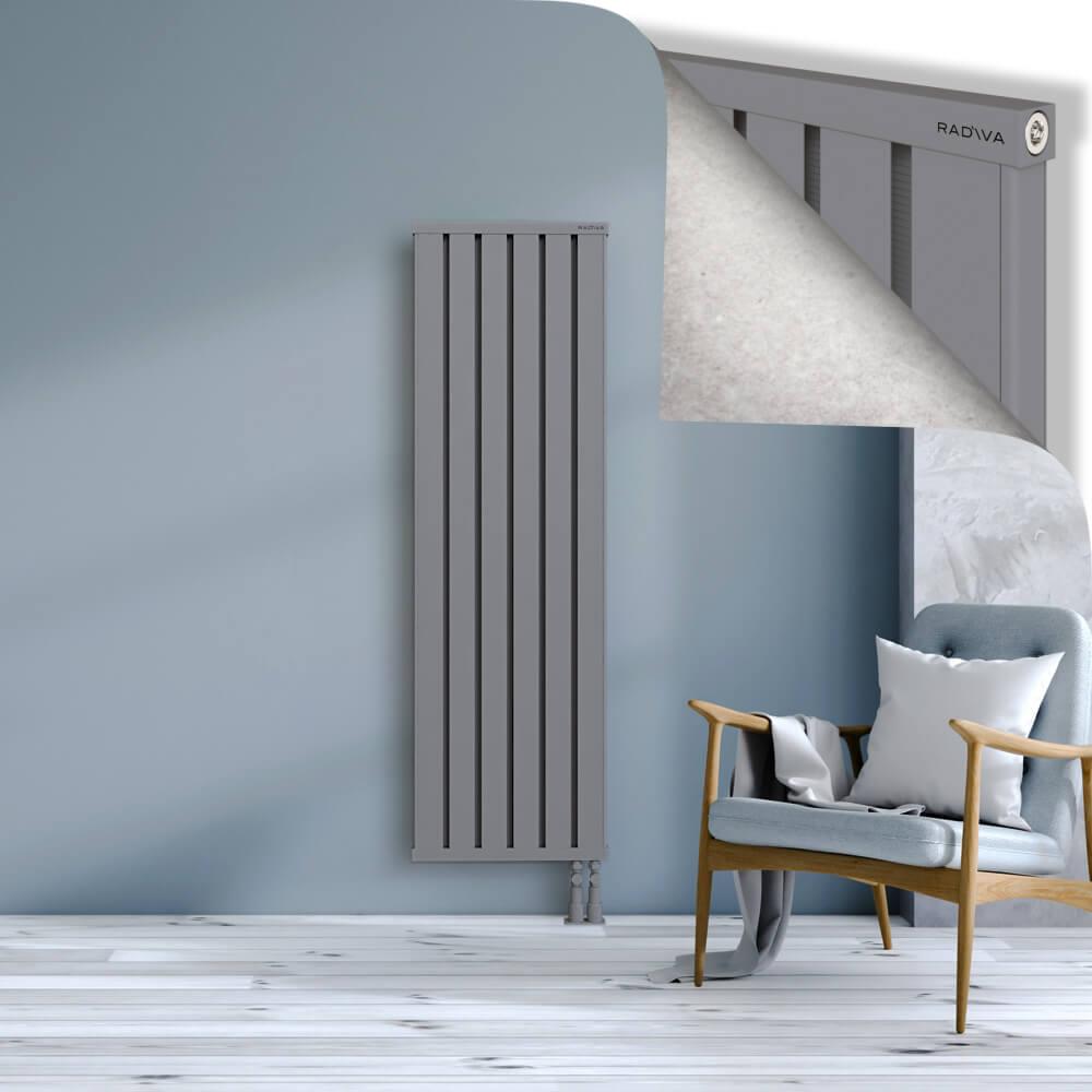 OBI Dekoratif Alüminyum Radyatör 1600x484 Gri