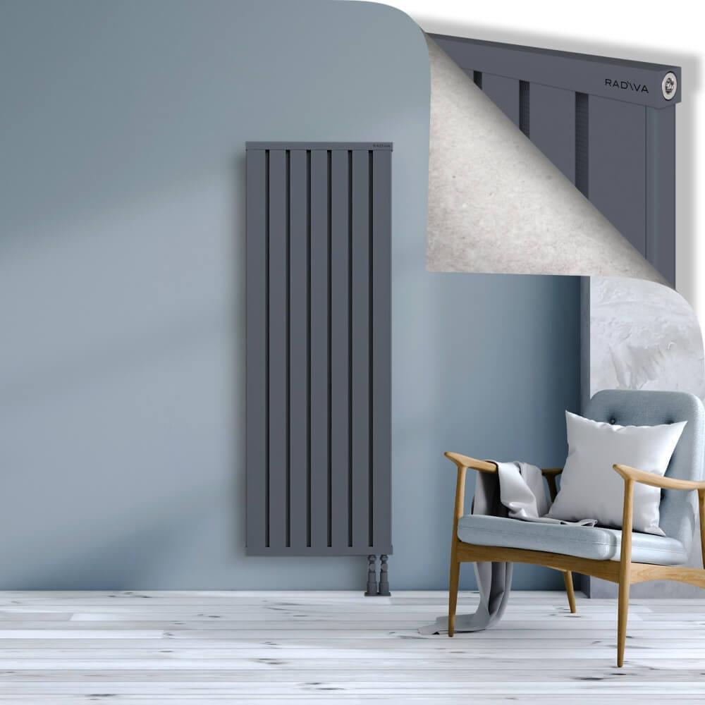 OBI Dekoratif Alüminyum Radyatör 1600x564 Antrasit