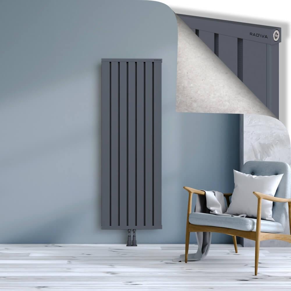 OBI Dekoratif Alüminyum Radyatör 1600x564 Antrasit