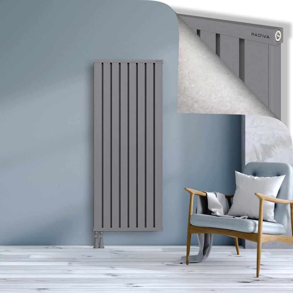 OBI Dekoratif Alüminyum Radyatör 1600x644 Gri