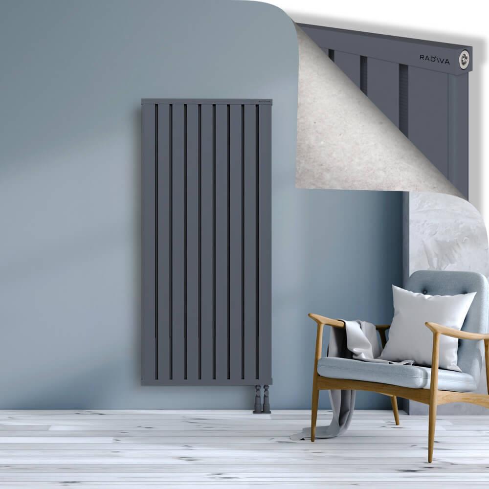 OBI Dekoratif Alüminyum Radyatör 1600x724 Antrasit