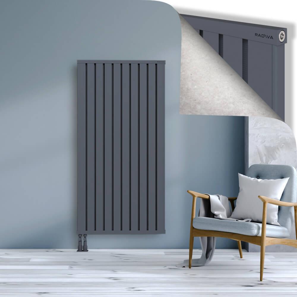 OBI Dekoratif Alüminyum Radyatör 1600x804 Antrasit