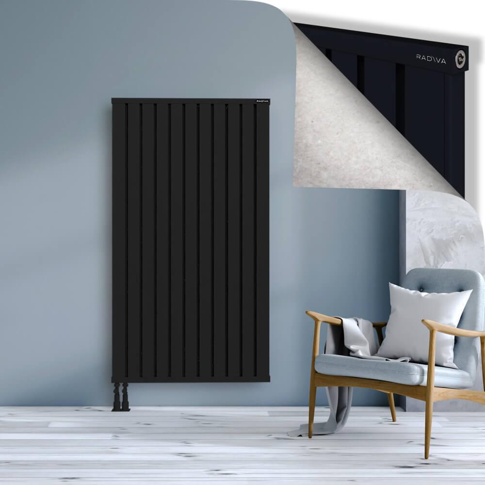 OBI Dekoratif Alüminyum Radyatör 1600x884 Siyah