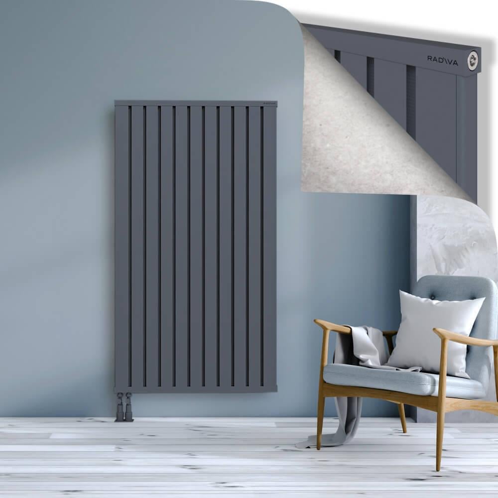 OBI Dekoratif Alüminyum Radyatör 1600x884 Antrasit