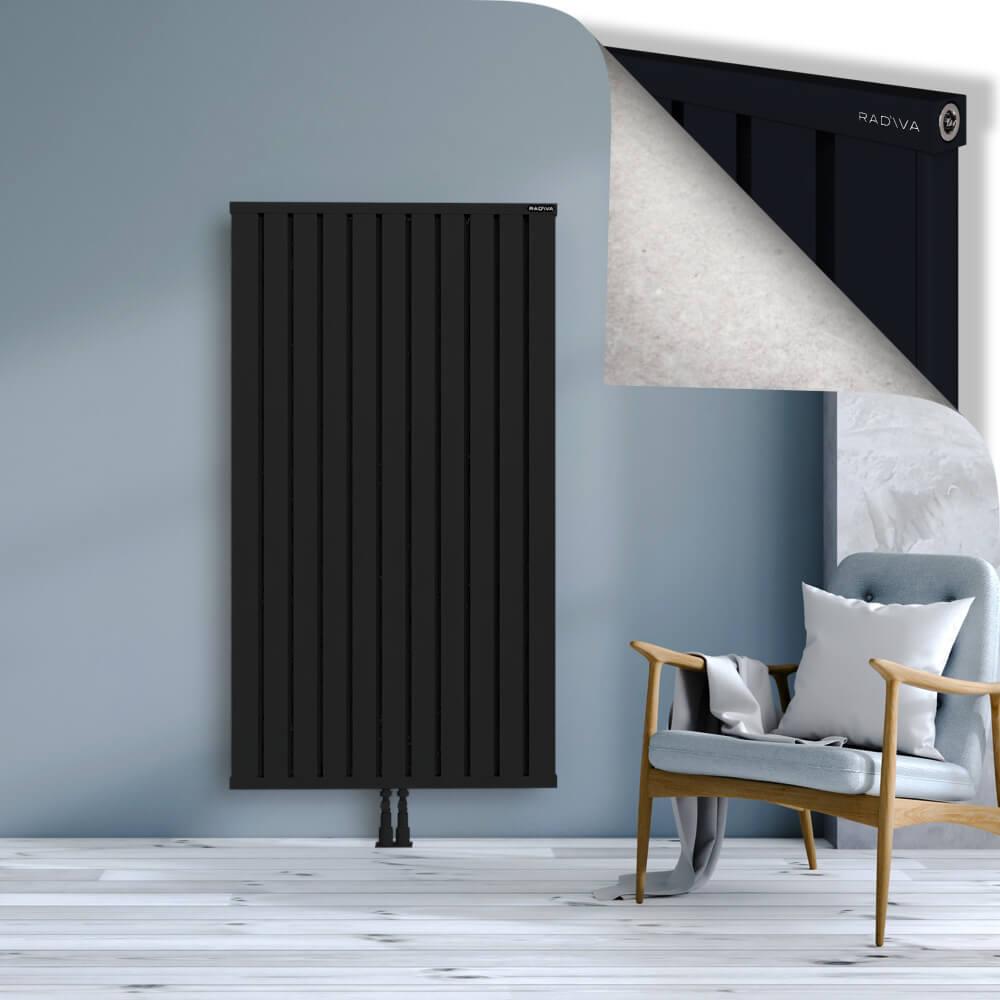 OBI Dekoratif Alüminyum Radyatör 1600x884 Siyah