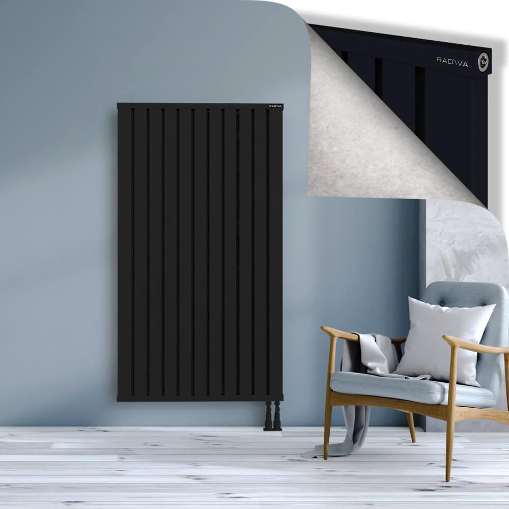 OBI Dekoratif Alüminyum Radyatör 1600x884 Siyah