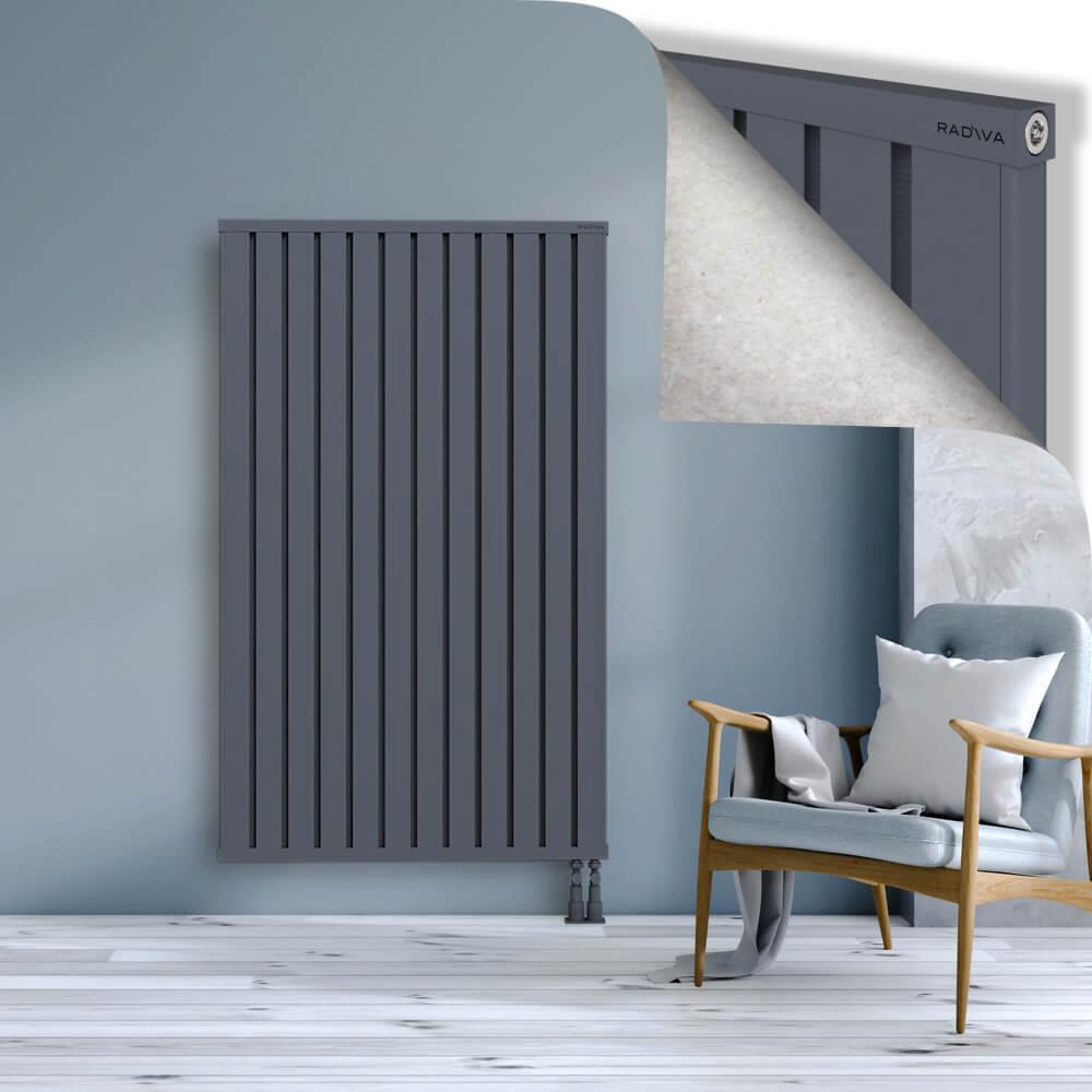 OBI Dekoratif Alüminyum Radyatör 1600x964 Antrasit