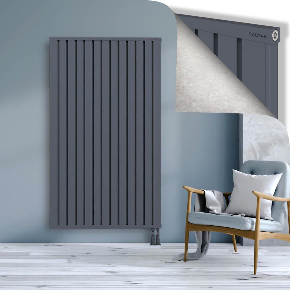 OBI Dekoratif Alüminyum Radyatör 1800x1044 Antrasit