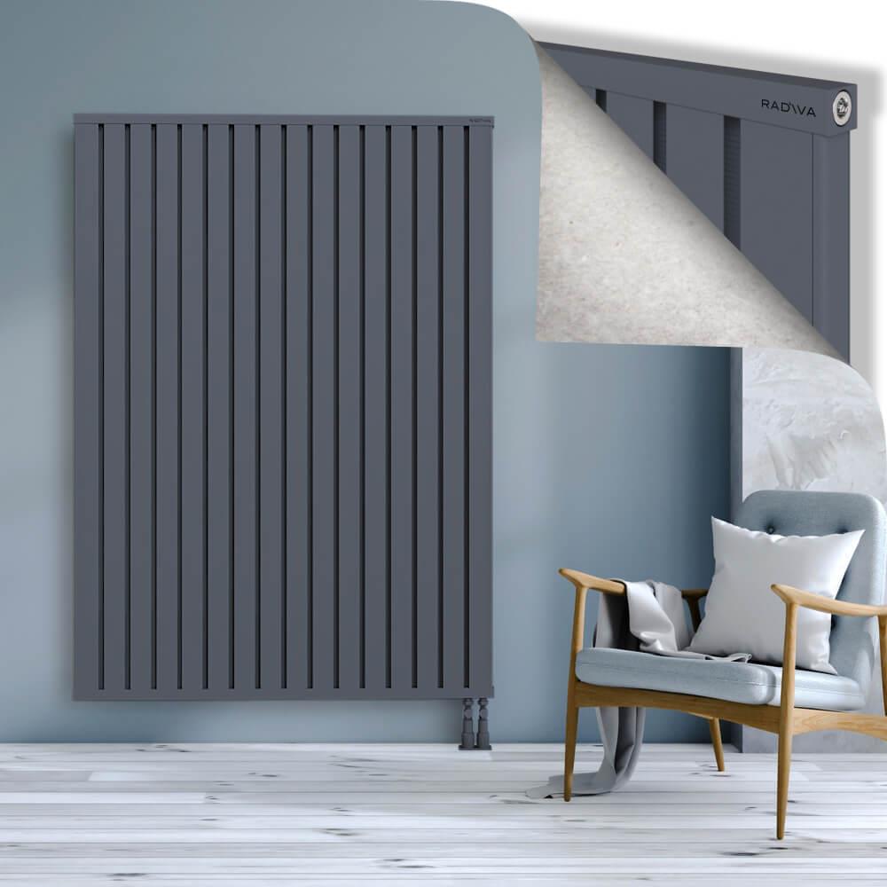OBI Dekoratif Alüminyum Radyatör 1800x1284 Antrasit