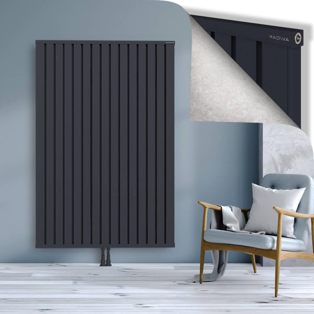 OBI Dekoratif Alüminyum Radyatör 1800x1204 Koyu Antrasit