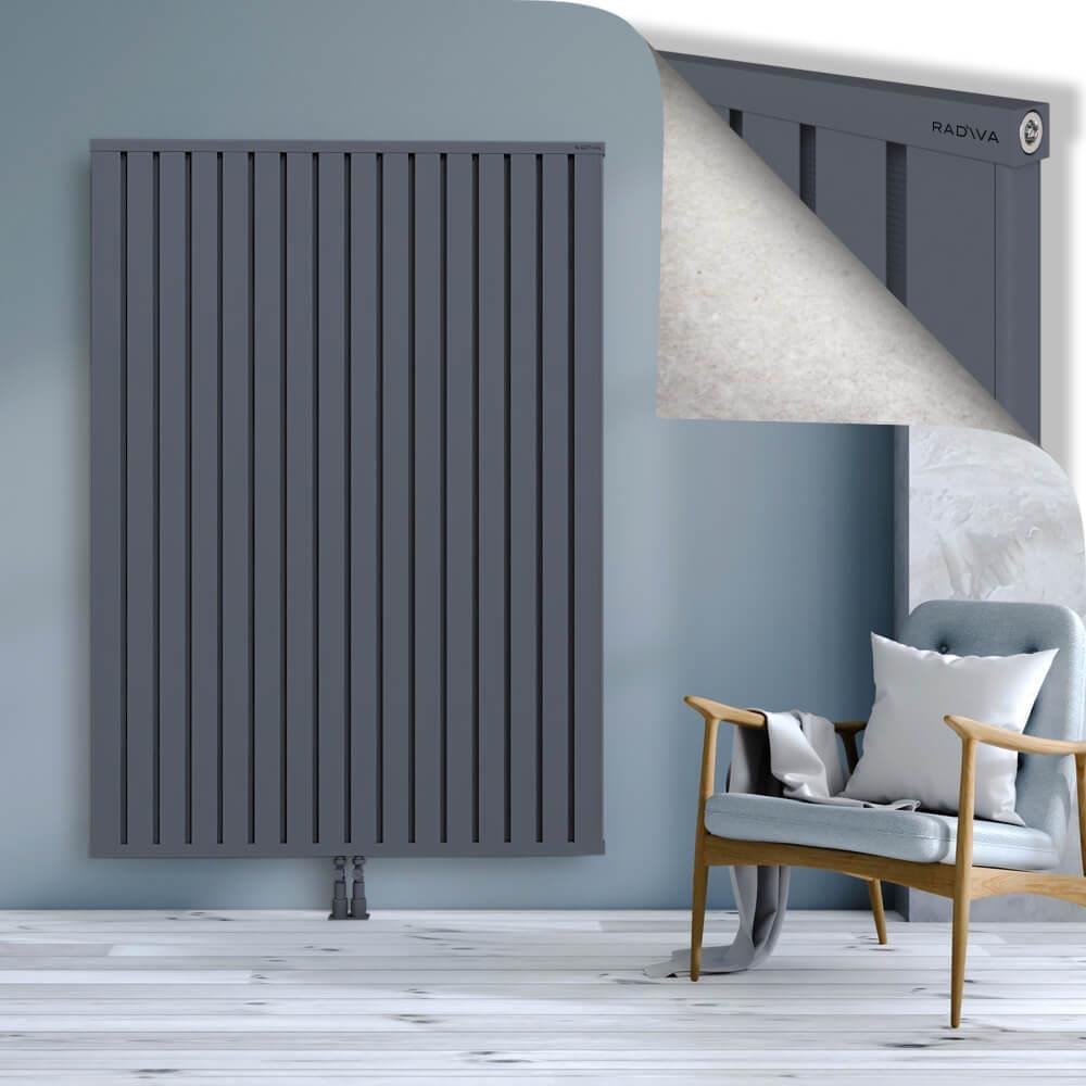 OBI Dekoratif Alüminyum Radyatör 1800x1284 Antrasit