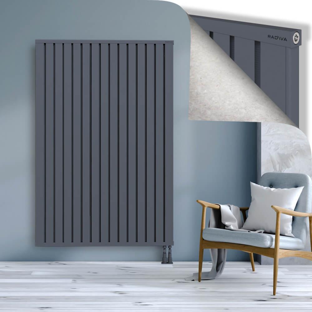 OBI Dekoratif Alüminyum Radyatör 1800x1204 Antrasit