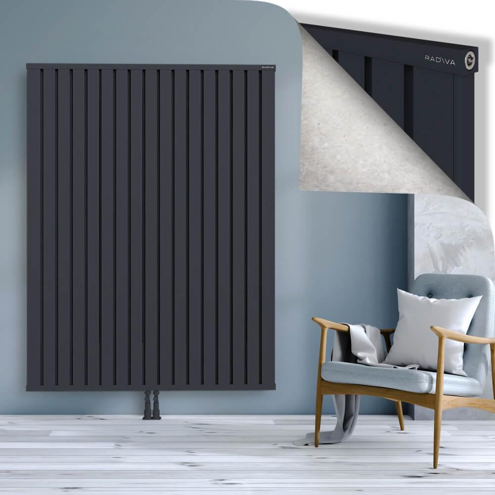 OBI Dekoratif Alüminyum Radyatör 1800x1364 Koyu Antrasit