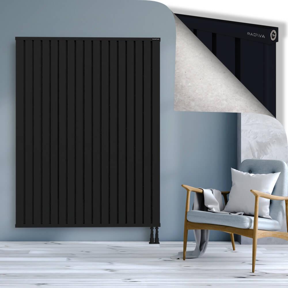 OBI Dekoratif Alüminyum Radyatör 1800x1364 Siyah