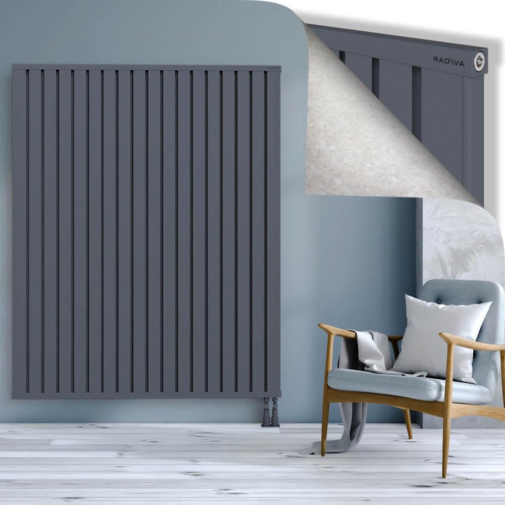 OBI Dekoratif Alüminyum Radyatör 1800x1444 Antrasit