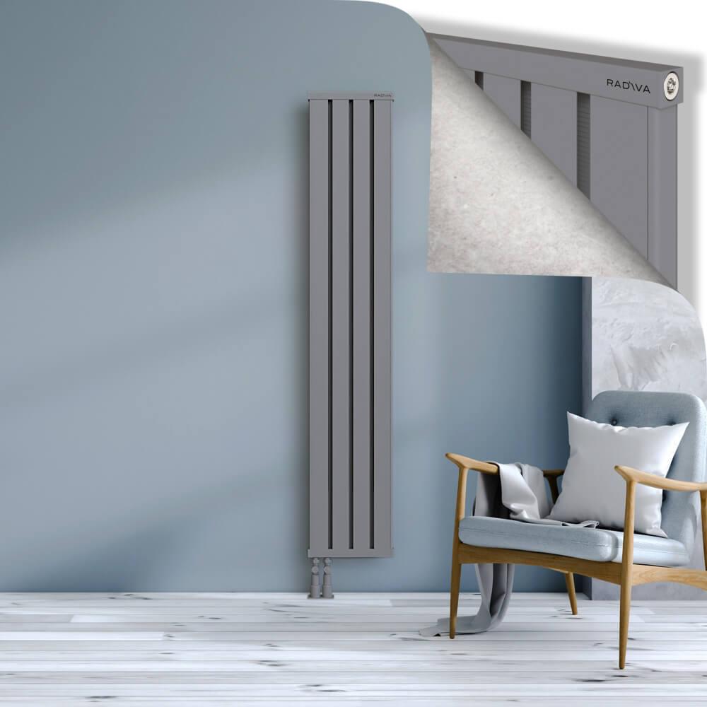 OBI Dekoratif Alüminyum Radyatör 1800x324 Gri