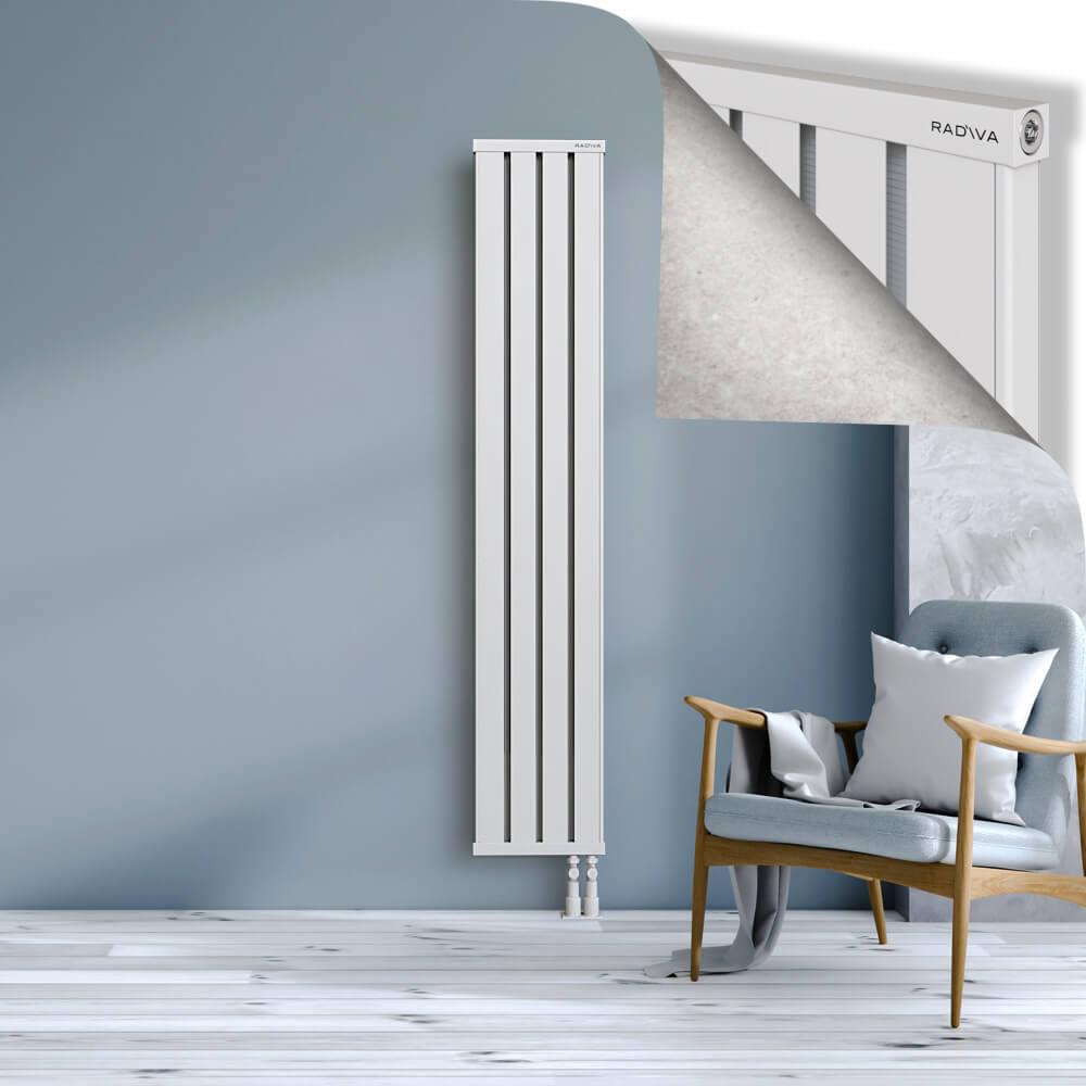 OBI Dekoratif Alüminyum Radyatör 1800x324 Beyaz
