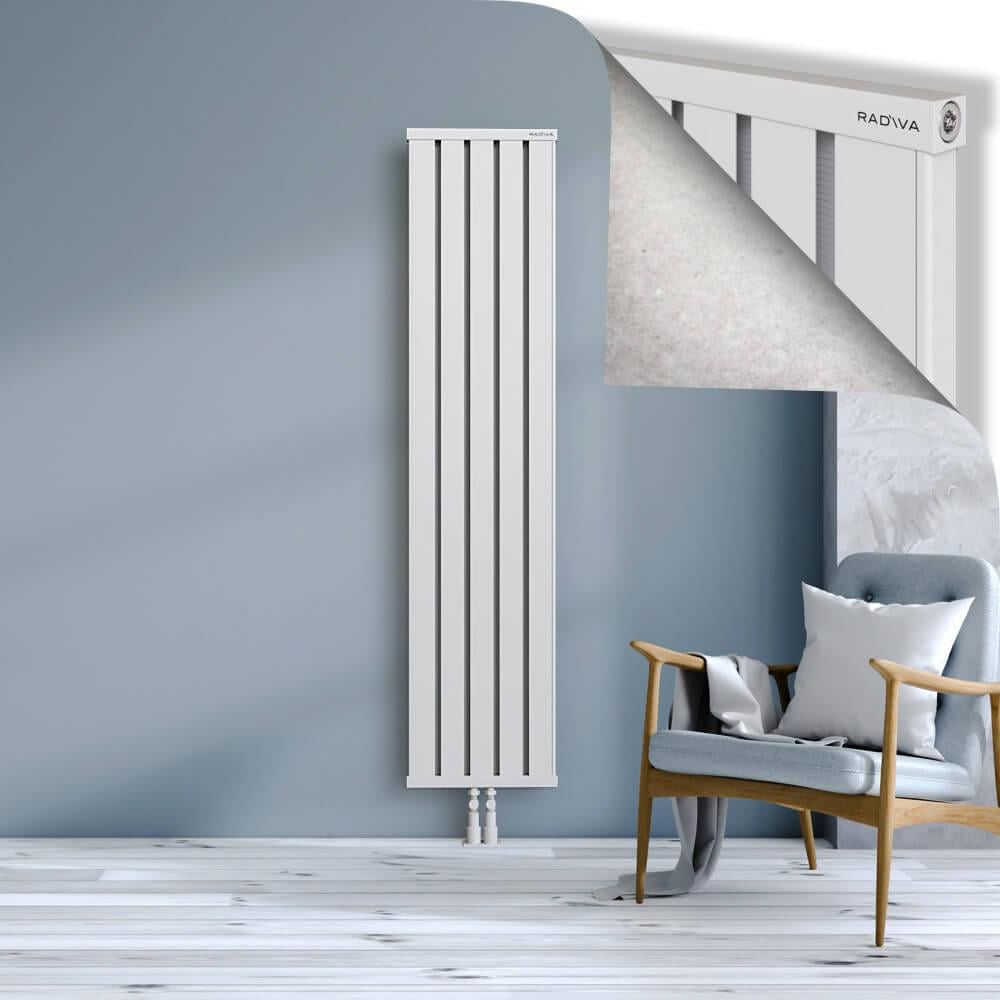 OBI Dekoratif Alüminyum Radyatör 1800x404 Beyaz